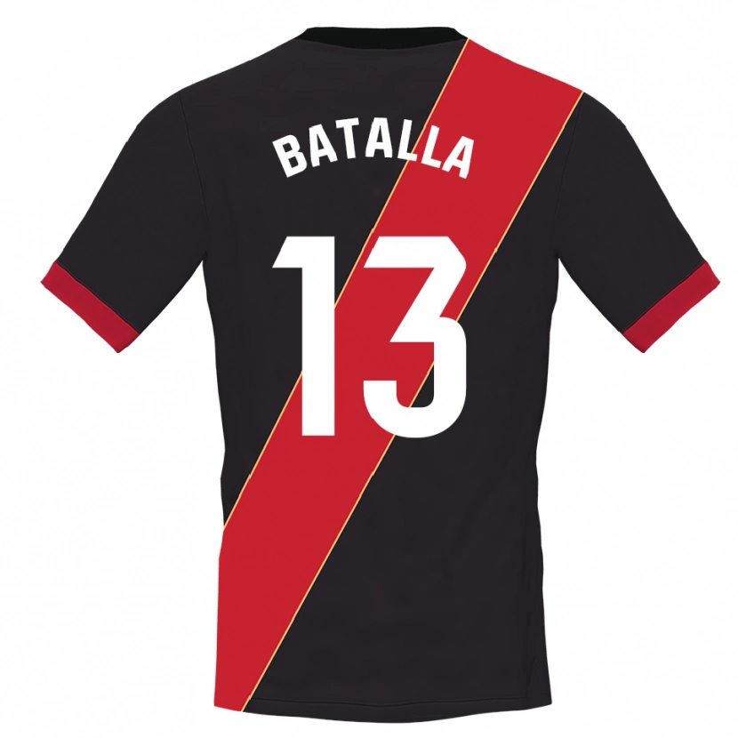 Danxen Heren Augusto Batalla #13 Zwart Rood Keepersshirt 2025/26 T-Shirt België