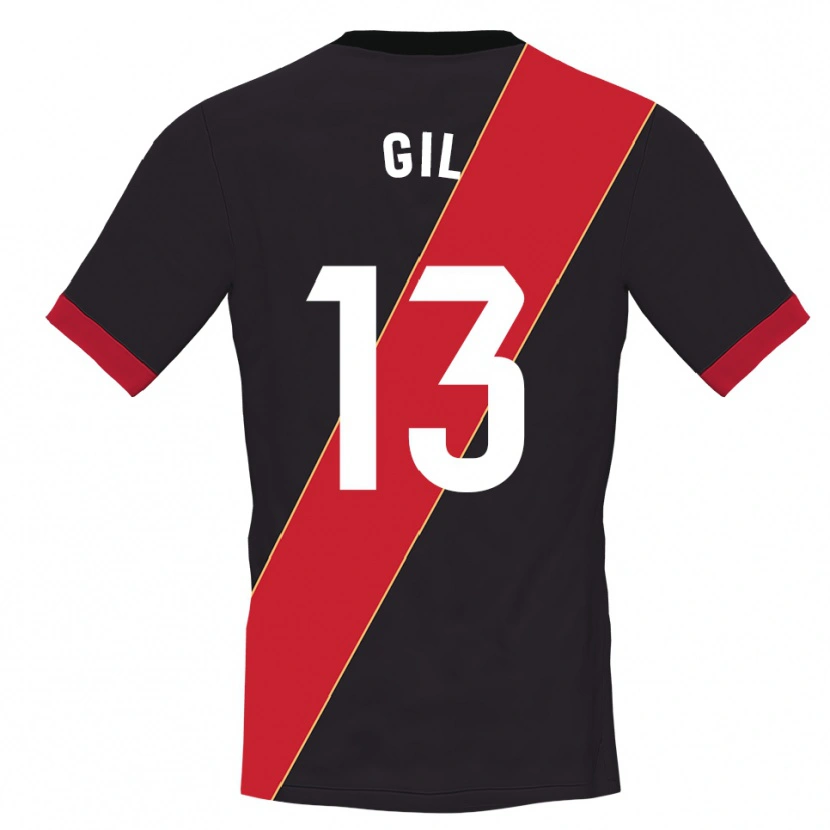 Danxen Heren Juanpe Gil #13 Zwart Rood Keepersshirt 2025/26 T-Shirt België