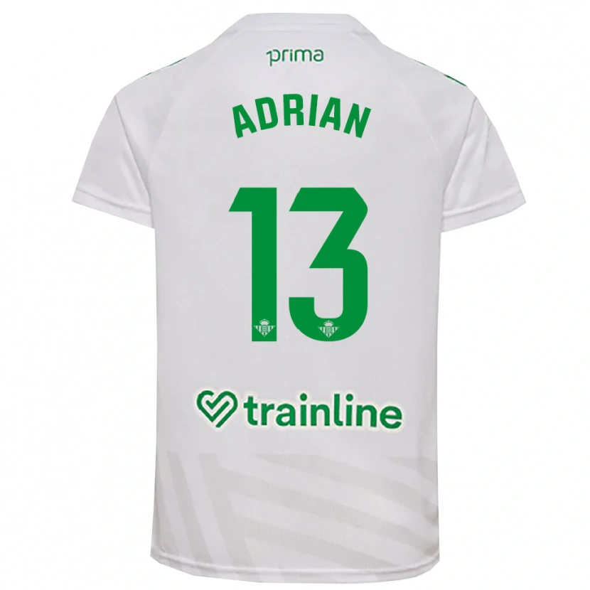 Danxen Heren Adrián #13 Wit Groen Keepersshirt 2025/26 T-Shirt België