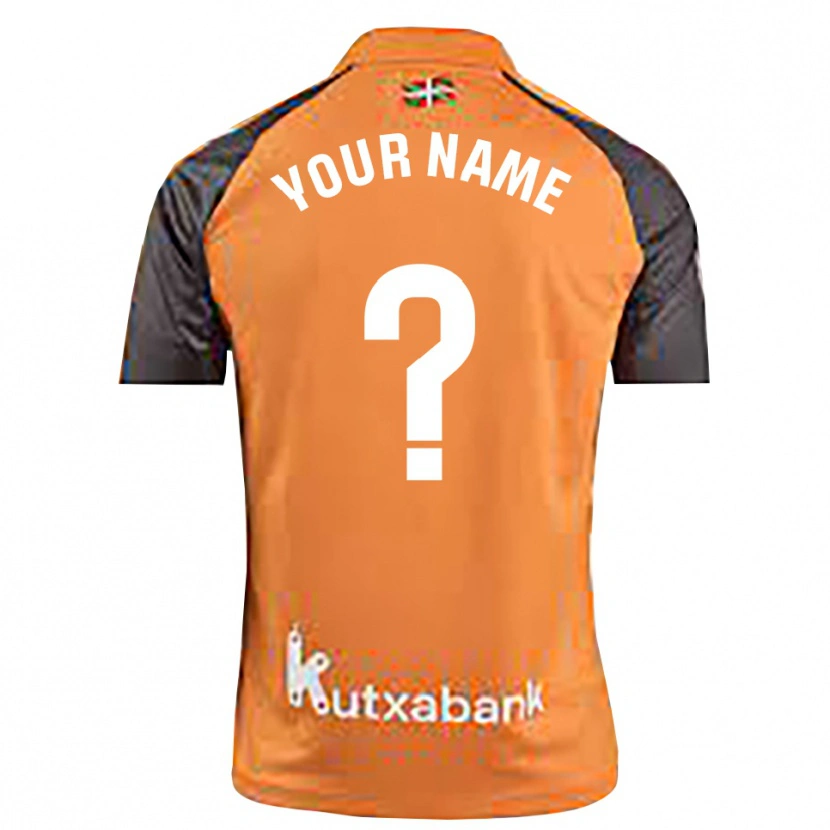 Danxen Heren Real Sociedad Zwart Oranje Keepersshirt 2025/26 T-Shirt België