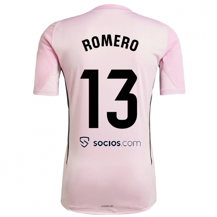 Danxen Heren Rafael Romero #13 Roze Zwart Keepersshirt 2025/26 T-Shirt België