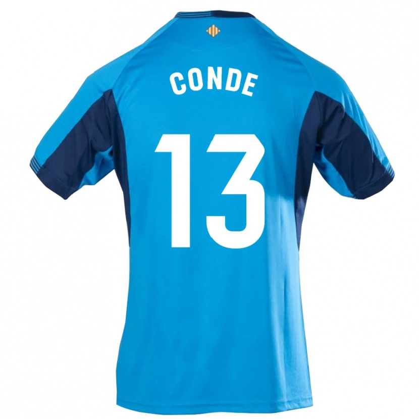 Danxen Heren Diego Conde #13 Blauw Wit Keepersshirt 2025/26 T-Shirt België