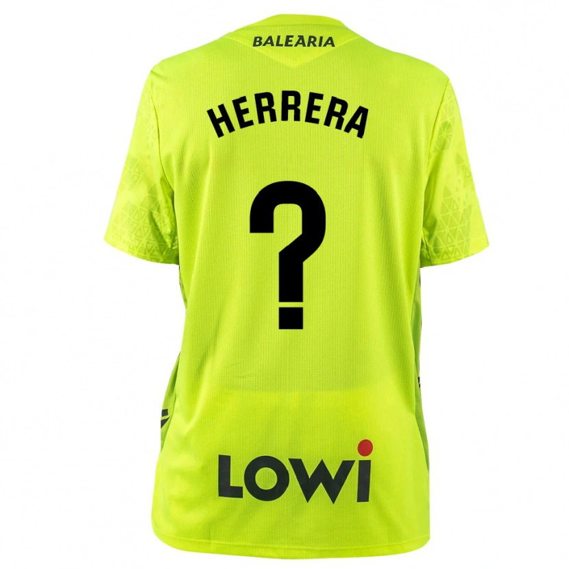 Danxen Heren Asier Herrera #0 Fluorescerend Groen Zwart Keepersshirt 2025/26 T-Shirt België