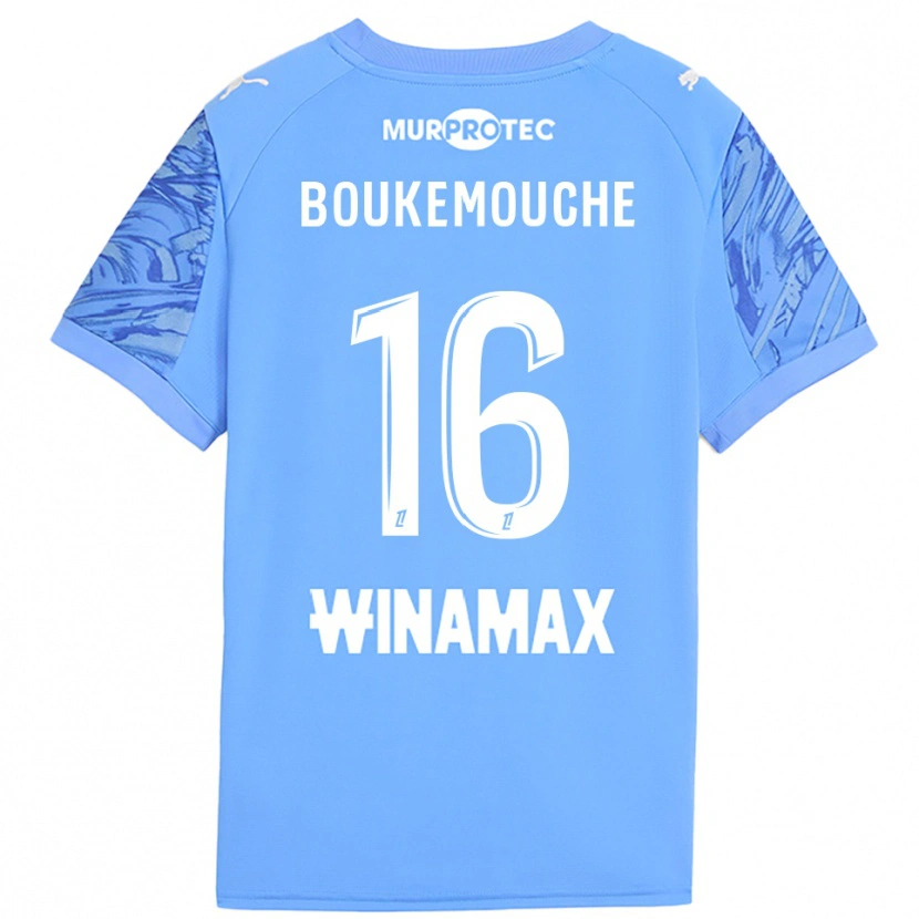 Danxen Heren Amine Boukemouche #16 Lichtblauw Wit Keepersshirt 2025/26 T-Shirt België