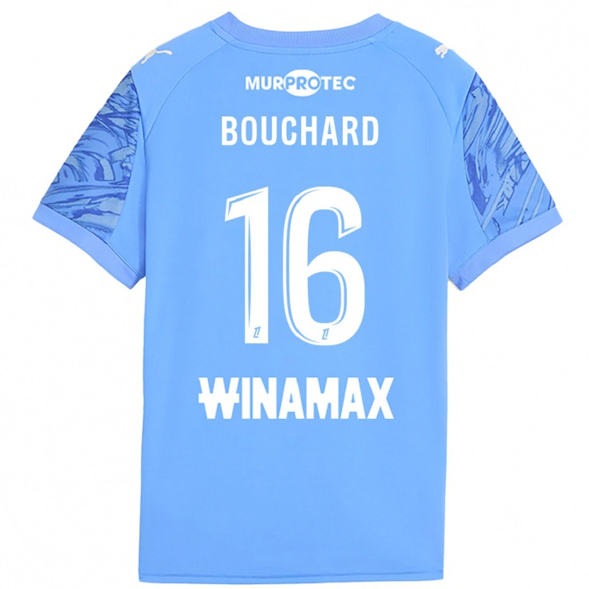 Danxen Heren Ambre Bouchard #16 Lichtblauw Wit Keepersshirt 2025/26 T-Shirt België