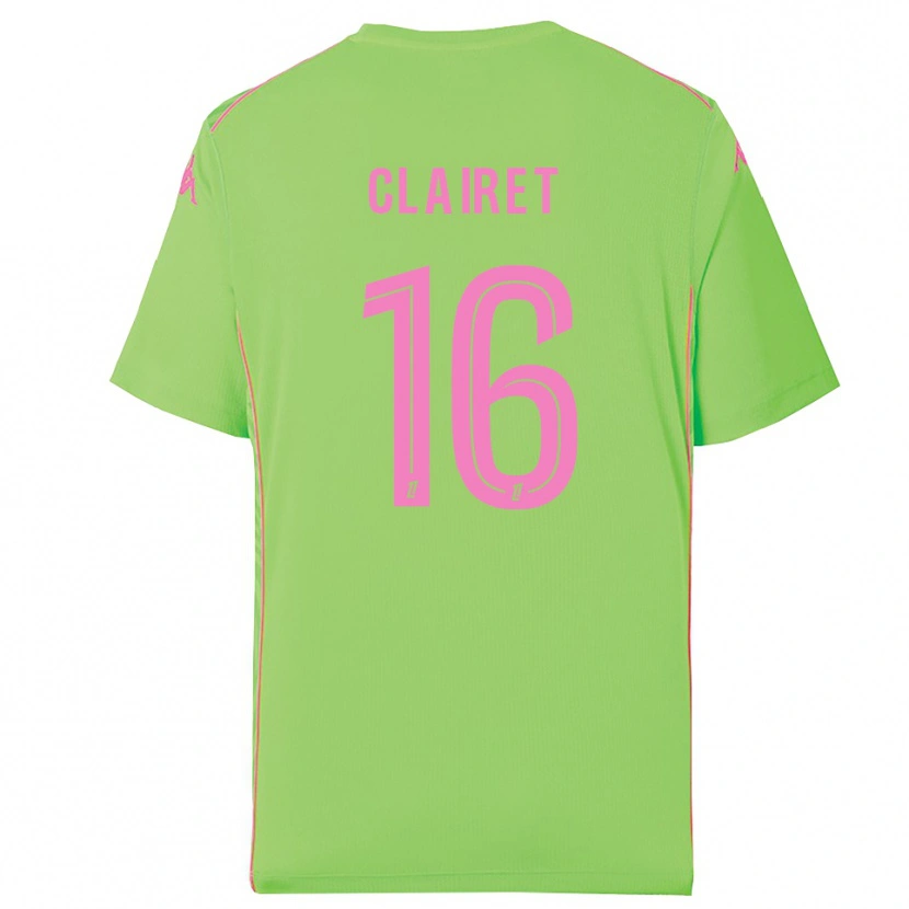 Danxen Heren Duncan Clairet #16 Bleek Groen Keepersshirt 2025/26 T-Shirt België