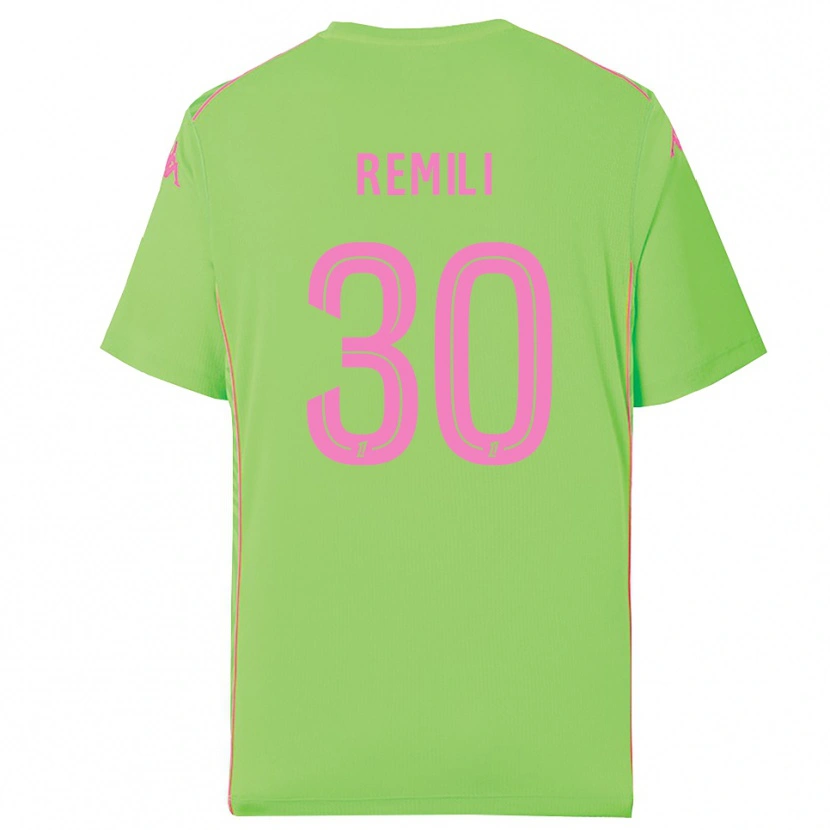 Danxen Heren Célia Remili #30 Bleek Groen Keepersshirt 2025/26 T-Shirt België