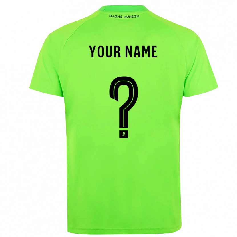 Danxen Heren AS Monaco Groen Zwart Keepersshirt 2025/26 T-Shirt België