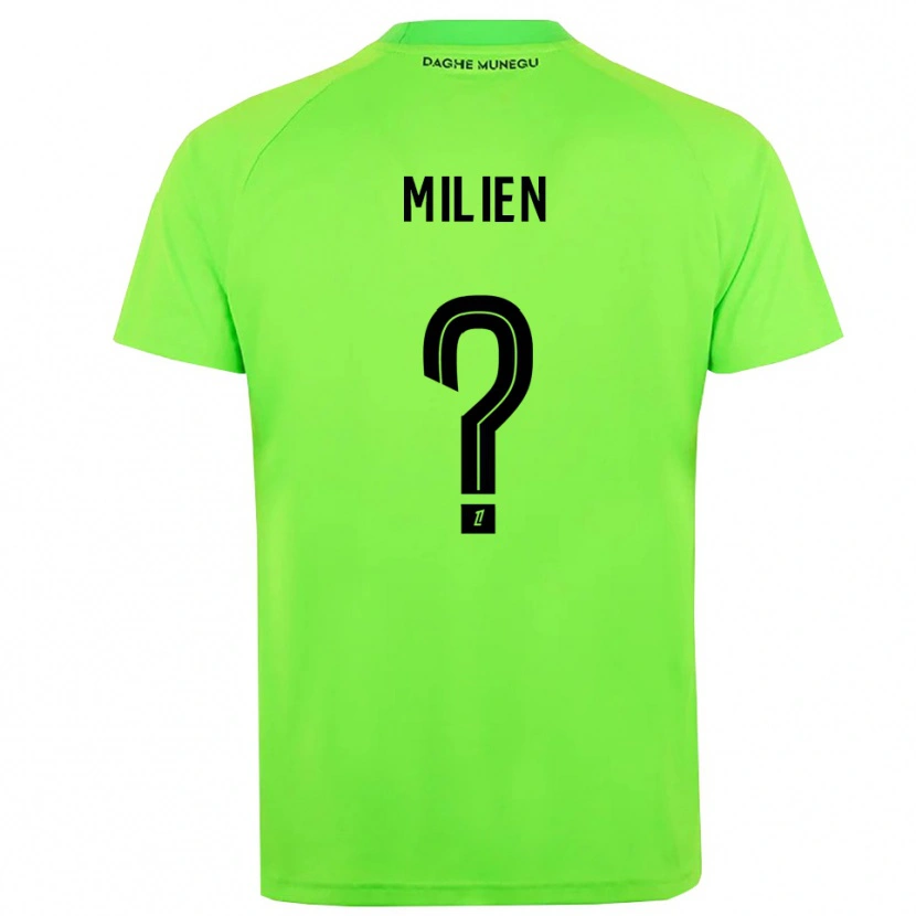 Danxen Heren Kenley Milien #0 Groen Zwart Keepersshirt 2025/26 T-Shirt België