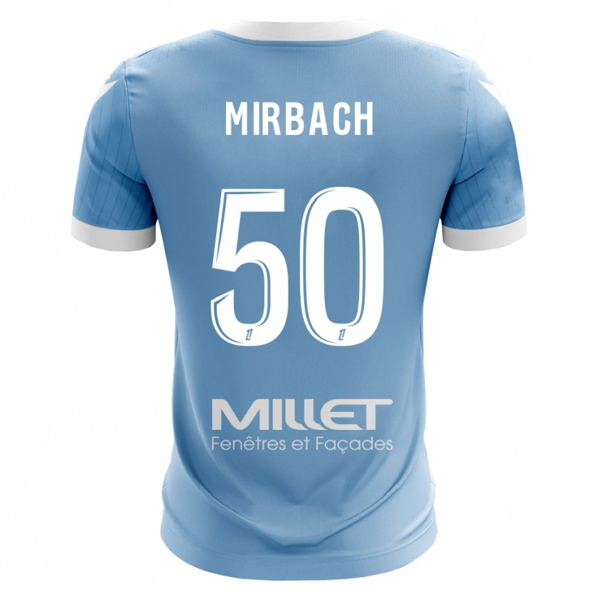 Danxen Heren Alexis Mirbach #50 Licht Hemelsblauw Keepersshirt 2025/26 T-Shirt België