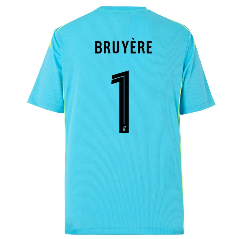 Danxen Heren Théo Bruyère #1 Hemelsblauw Zwart Keepersshirt 2025/26 T-Shirt België