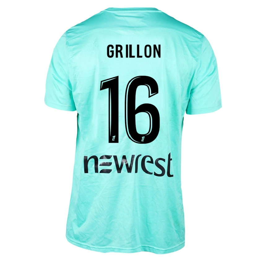Danxen Heren Gaëlle Grillon #16 Aqua Zwart Keepersshirt 2025/26 T-Shirt België