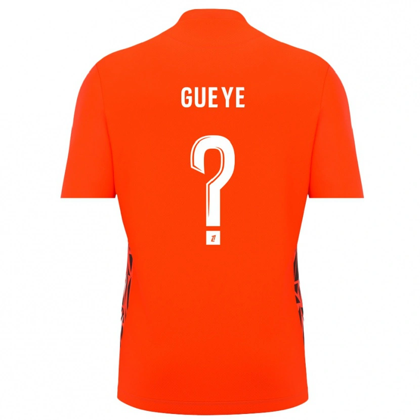 Danxen Heren Khady Gueye #0 Oranje Wit Keepersshirt 2025/26 T-Shirt België