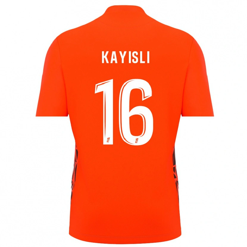 Danxen Heren Mehmet Kayisli #16 Oranje Wit Keepersshirt 2025/26 T-Shirt België