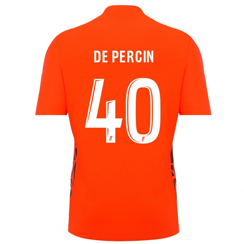 Danxen Heren Théo De Percin #40 Oranje Wit Keepersshirt 2025/26 T-Shirt België