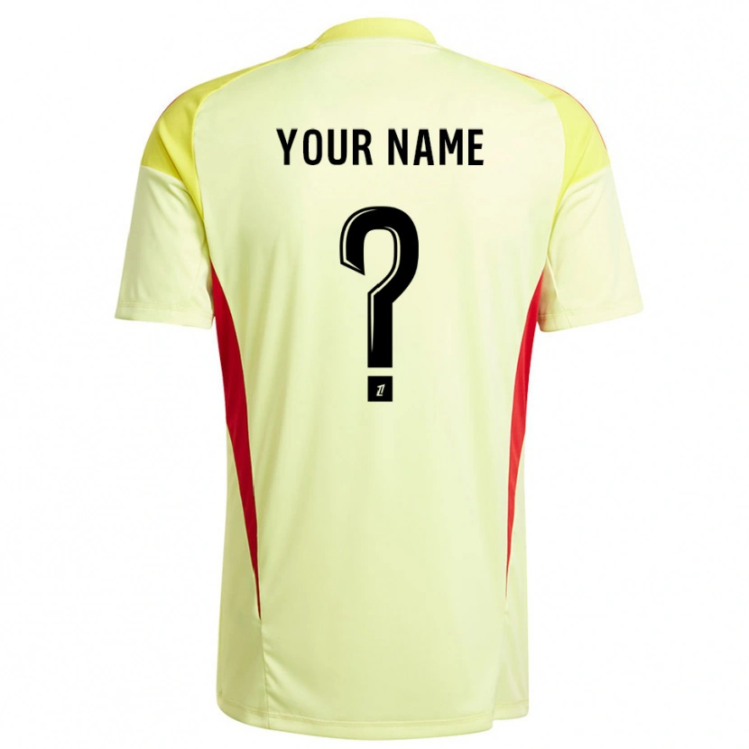 Danxen Heren Paris FC Licht Geel Zwart Keepersshirt 2025/26 T-Shirt België