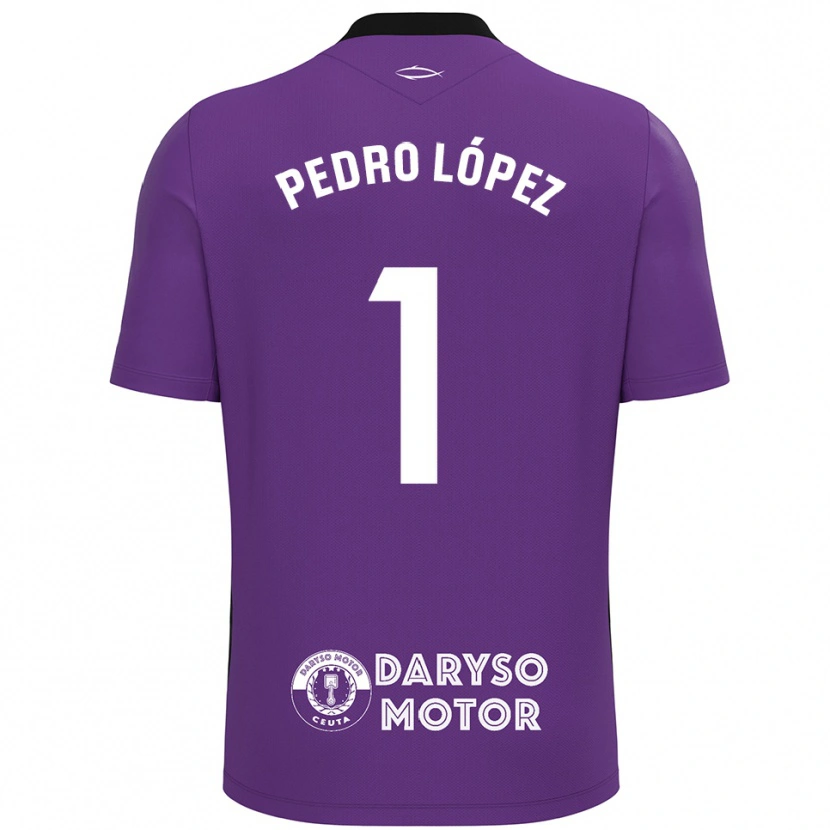 Danxen Heren Pedro López #1 Paars Wit Keepersshirt 2025/26 T-Shirt België