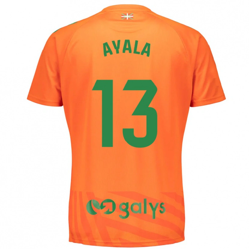 Danxen Heren Unai Ayala #13 Oranje Groen Keepersshirt 2025/26 T-Shirt België