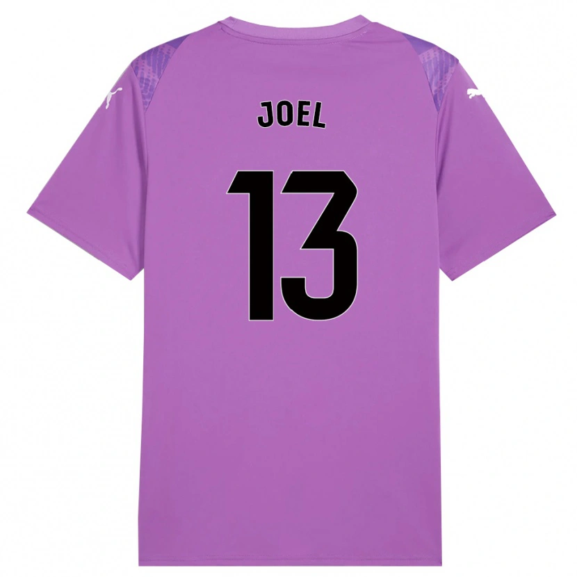 Danxen Heren Christian Joel #13 Lila Zwart Keepersshirt 2025/26 T-Shirt België