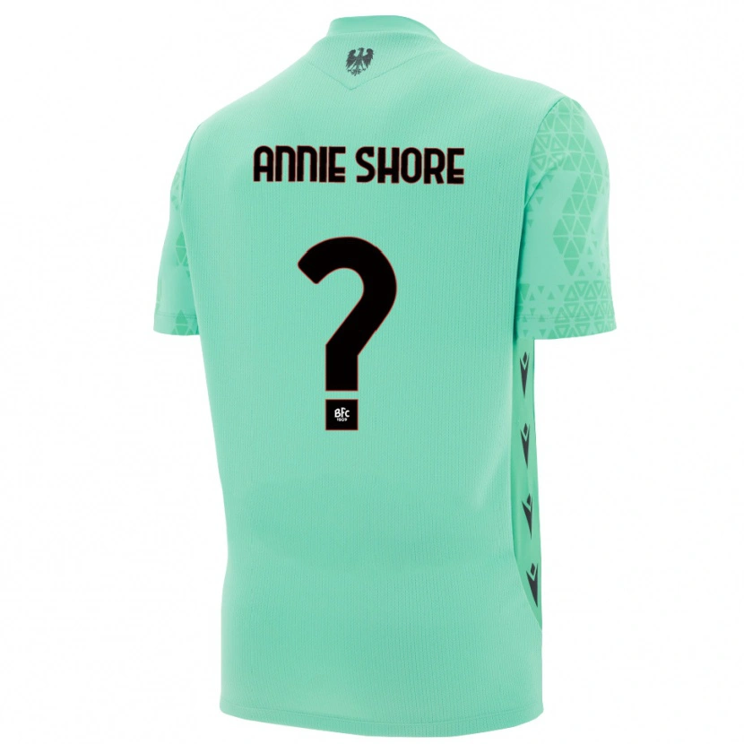 Danxen Heren Margot Annie Shore #0 Munt Blauw Zwart Keepersshirt 2025/26 T-Shirt België