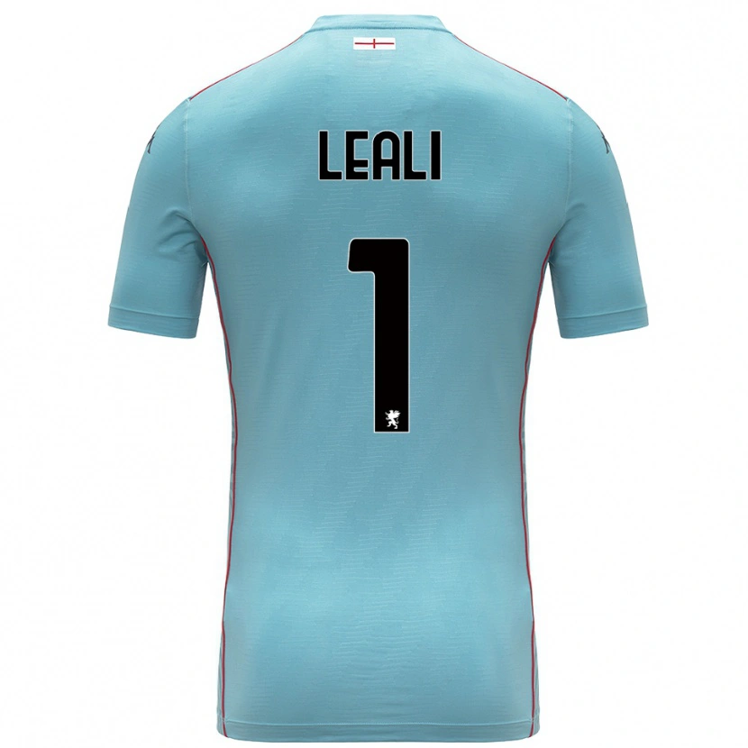 Danxen Heren Nicola Leali #1 Blauw Grijs Keepersshirt 2025/26 T-Shirt België