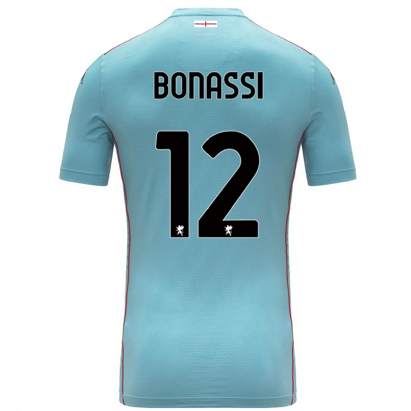 Danxen Heren Lorenzo Bonassi #12 Blauw Grijs Keepersshirt 2025/26 T-Shirt België