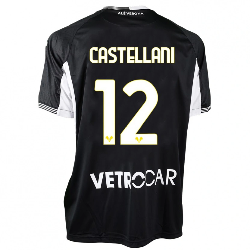 Danxen Heren Zeno Castellani #12 Zwart Wit Keepersshirt 2025/26 T-Shirt België