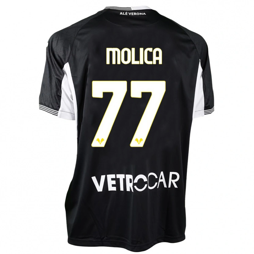 Danxen Heren Francesco Molica #77 Zwart Wit Keepersshirt 2025/26 T-Shirt België