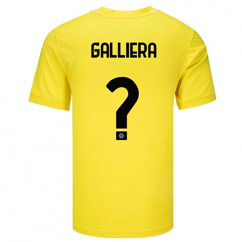Danxen Heren Carlo Galliera #0 Licht Geel Zwart Keepersshirt 2025/26 T-Shirt België