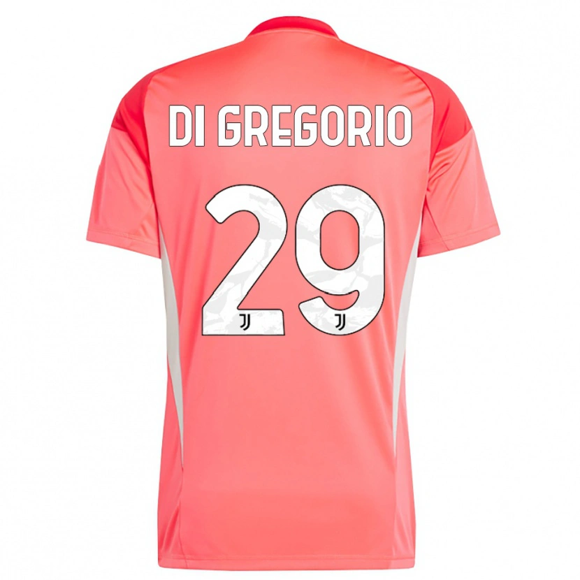 Danxen Heren Michele Di Gregorio #29 Rood Oranje Keepersshirt 2025/26 T-Shirt België