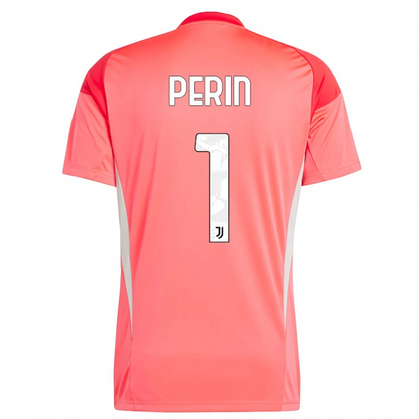 Danxen Heren Mattia Perin #1 Rood Oranje Keepersshirt 2025/26 T-Shirt België
