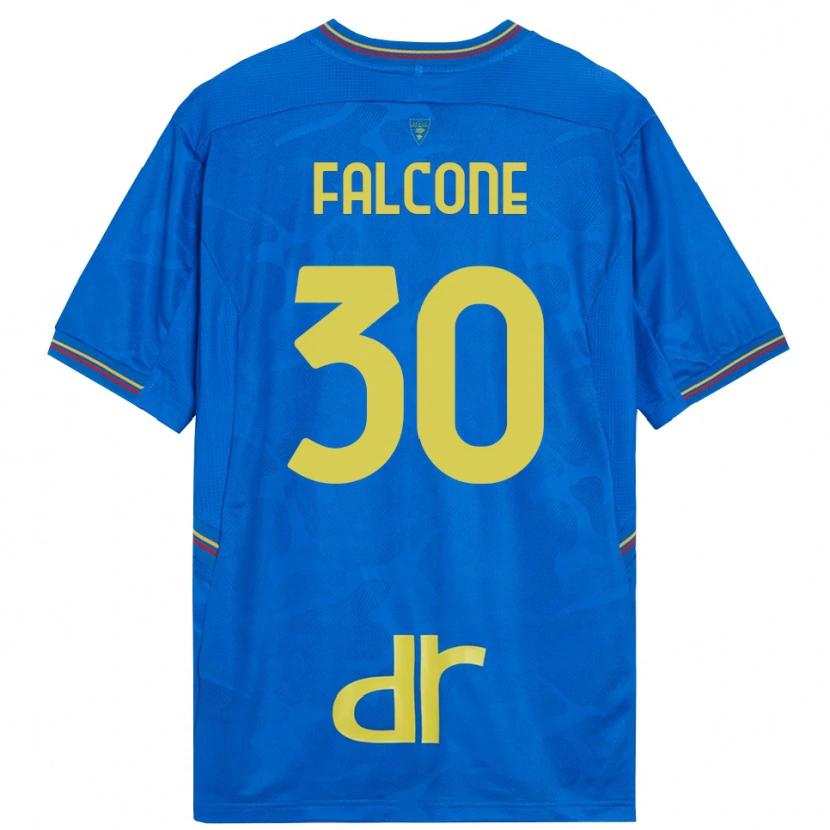 Danxen Heren Wladimiro Falcone #30 Koninklijk Blauw Bruin Keepersshirt 2025/26 T-Shirt België