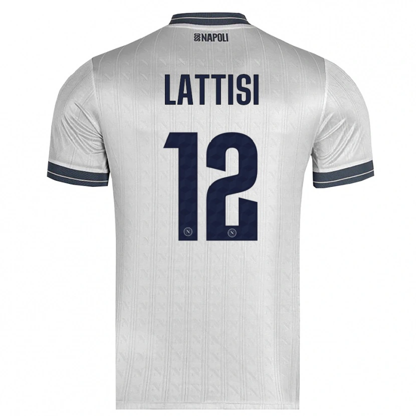Danxen Heren Francesco Lattisi #12 Lichtgrijs Keepersshirt 2025/26 T-Shirt België