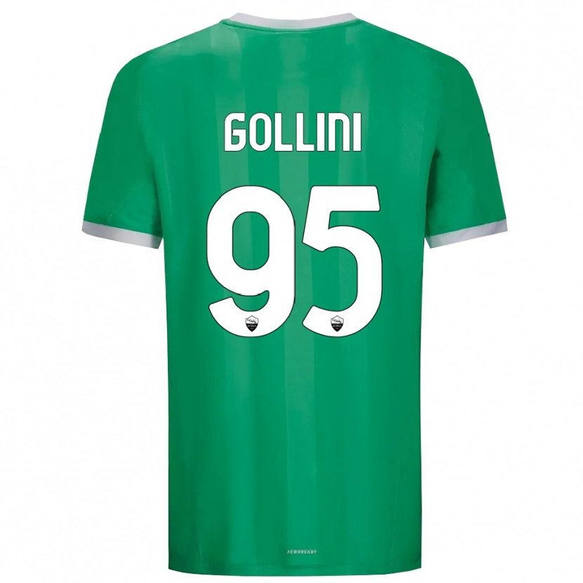 Danxen Heren Pierluigi Gollini #95 Groen Wit Keepersshirt 2025/26 T-Shirt België