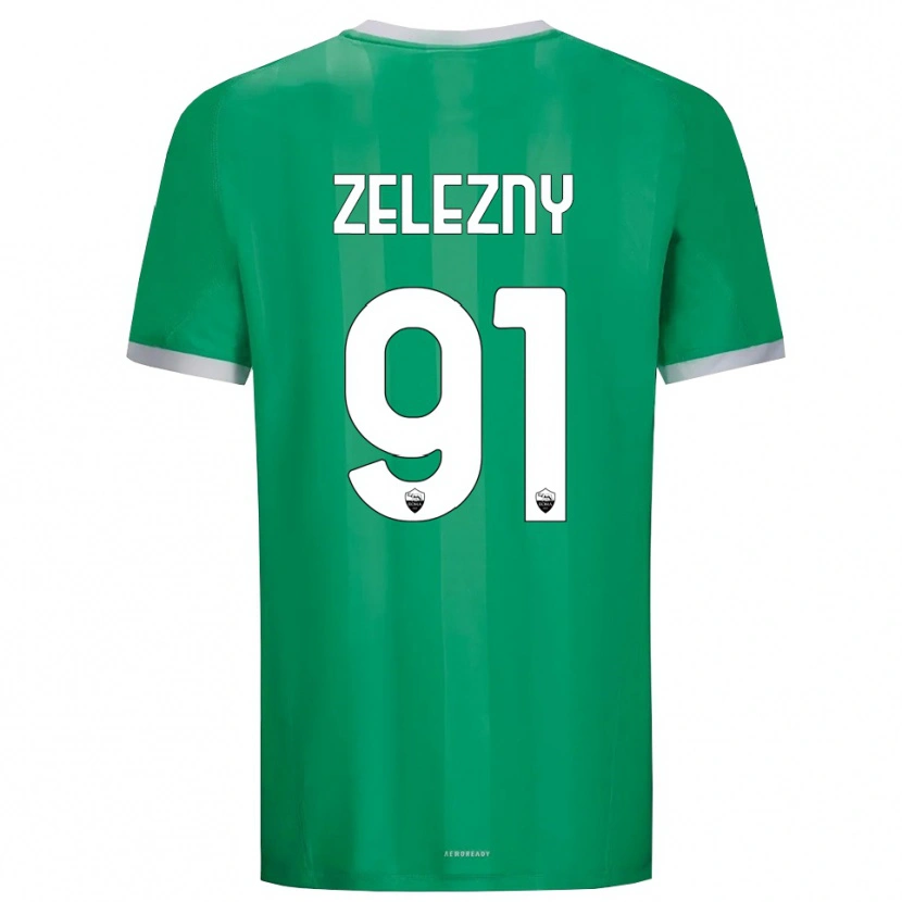 Danxen Heren Radoslaw Zelezny #91 Groen Wit Keepersshirt 2025/26 T-Shirt België