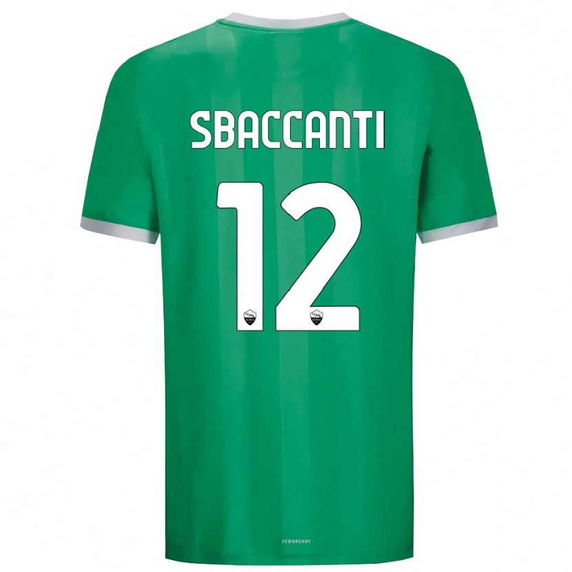 Danxen Heren Christian Sbaccanti #12 Groen Wit Keepersshirt 2025/26 T-Shirt België