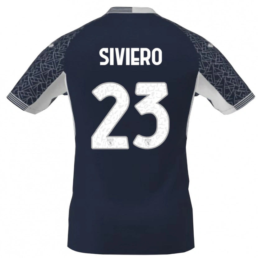 Danxen Heren Lapo Siviero #23 Blauw Zwart Wit Keepersshirt 2025/26 T-Shirt België