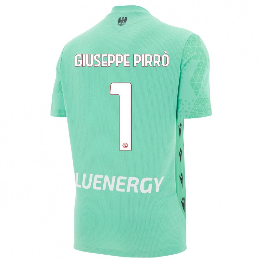 Danxen Heren Marco Giuseppe Pirrò #1 Aquamarijn Zwart Keepersshirt 2025/26 T-Shirt België