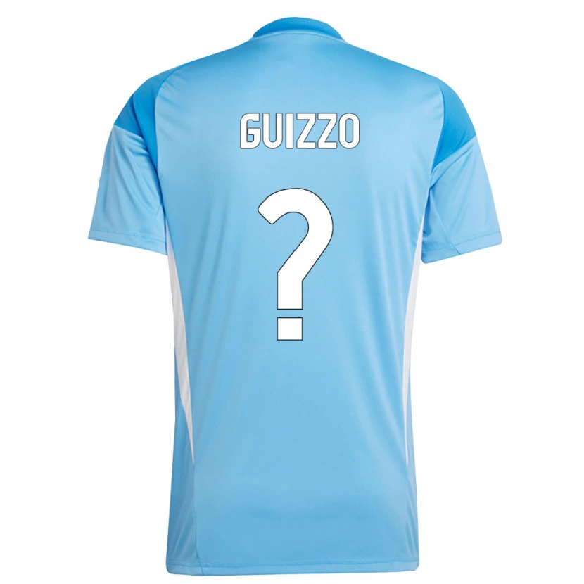 Danxen Heren Tommaso Guizzo #0 Hemelsblauw Wit Keepersshirt 2025/26 T-Shirt België
