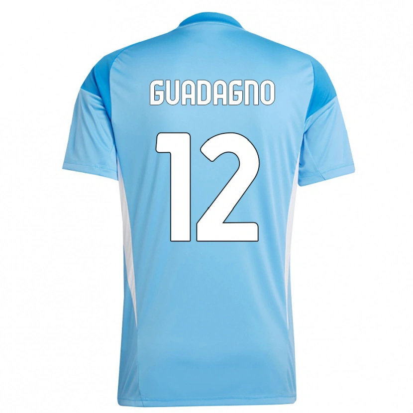Danxen Heren Johan Guadagno #12 Hemelsblauw Wit Keepersshirt 2025/26 T-Shirt België
