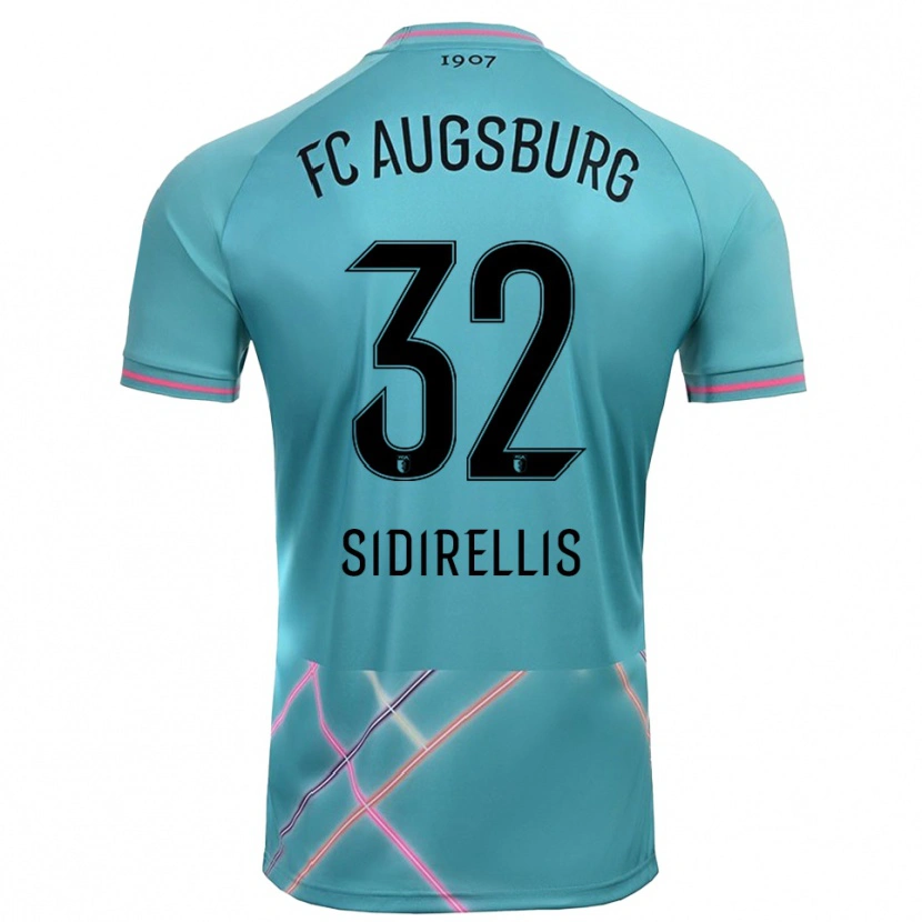 Danxen Heren Konstantinos Sidirellis #32 Licht Zeegroen Keepersshirt 2025/26 T-Shirt België