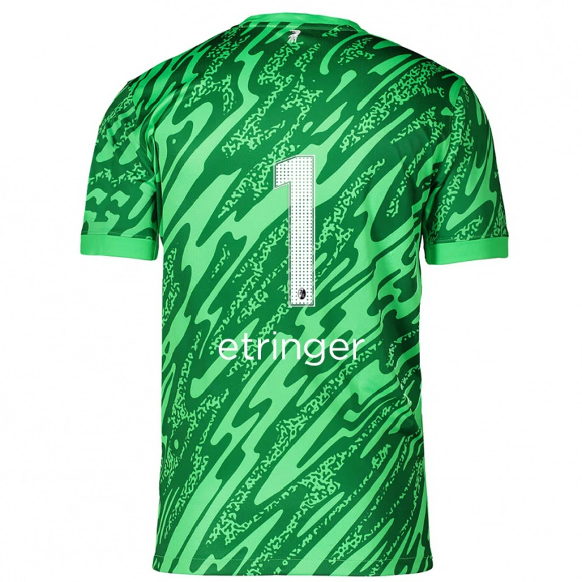 Danxen Heren Elias Etringer #1 Groen Wit Keepersshirt 2025/26 T-Shirt België