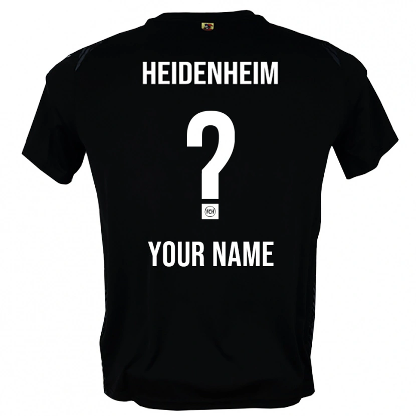 Danxen Heren 1. FC Heidenheim Donkergrijs Zwart Keepersshirt 2025/26 T-Shirt België