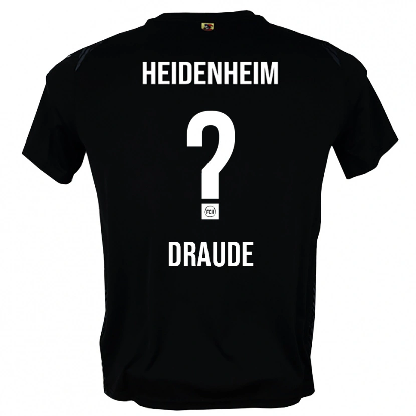 Danxen Heren Michel Draude #0 Donkergrijs Zwart Keepersshirt 2025/26 T-Shirt België