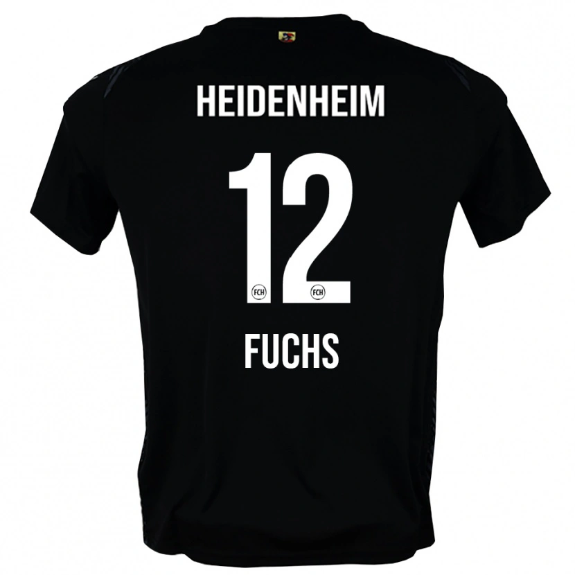 Danxen Heren Celine Fuchs #12 Donkergrijs Zwart Keepersshirt 2025/26 T-Shirt België