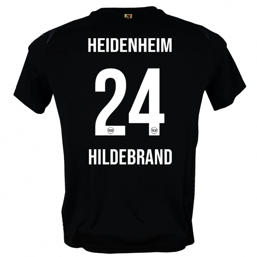 Danxen Heren Jan Hildebrandt #24 Donkergrijs Zwart Keepersshirt 2025/26 T-Shirt België