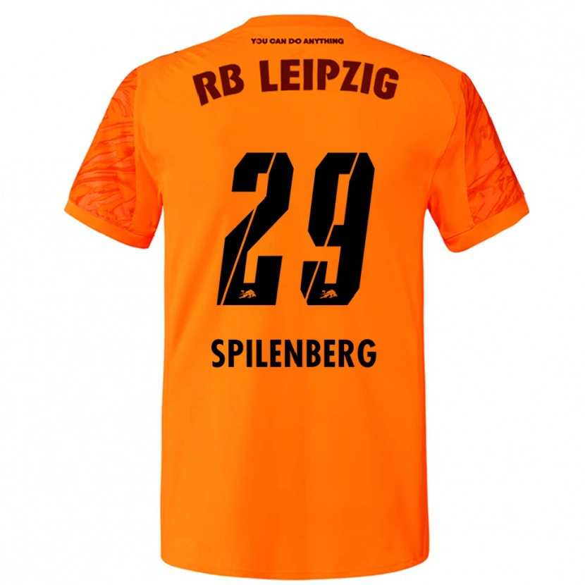 Danxen Heren Maja Spilenberg #29 Oranje Rood Keepersshirt 2025/26 T-Shirt België
