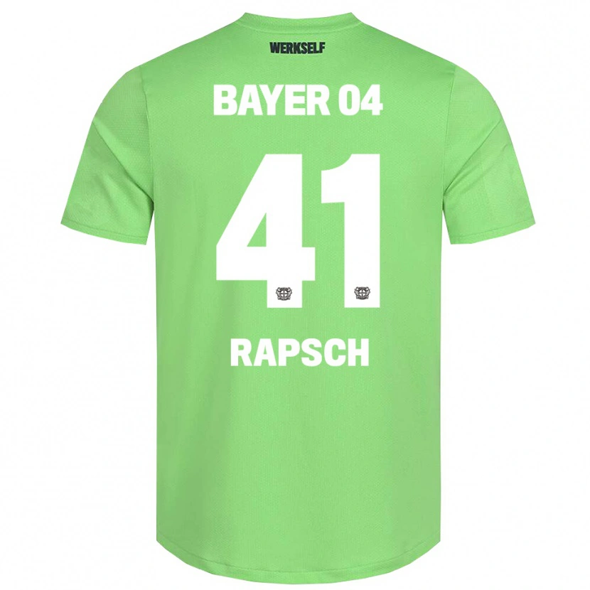 Danxen Heren Simeon Rapsch #41 Licht Groen Wit Keepersshirt 2025/26 T-Shirt België