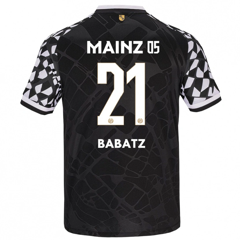 Danxen Heren Louis Babatz #21 Zwart Wit Keepersshirt 2025/26 T-Shirt België