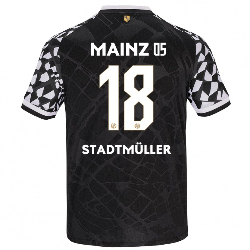 Danxen Heren Elias Stadtmüller #18 Zwart Wit Keepersshirt 2025/26 T-Shirt België